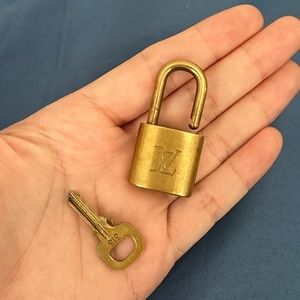 Authentic Louis Vuitton Gold locket